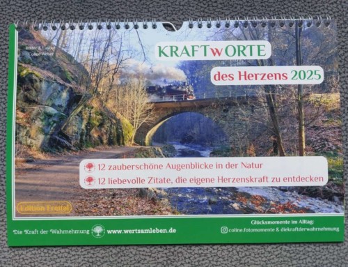 Fotokalender Freital – KRAFTwORTE des Herzens 2025